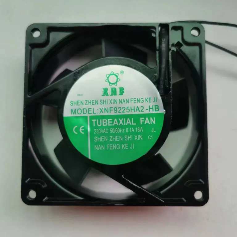 12038 فن خنک‌کننده صنعتی با بلبرینگ و سیم مسی 220v380V110v فن محوری DC برای لپ‌تاپ