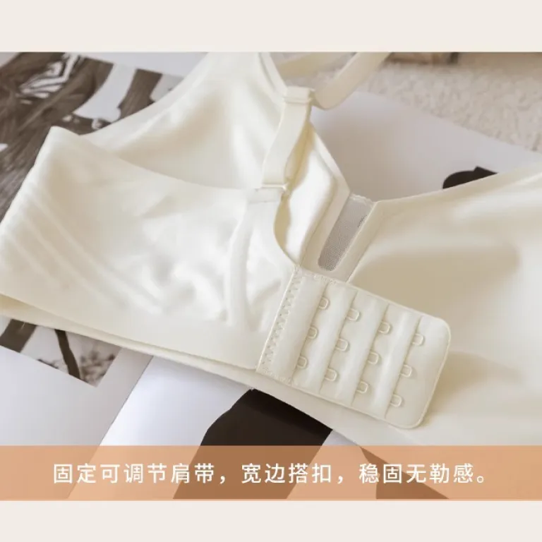 سوتین زنانه بدون درز بالابرنده و جمع‌کننده چربی زیر بغل، سوتین فنردار تنفس‌پذیر سبک برای سینه‌های بزرگ، راحت، مخصوص آسیای جنوب شرقی