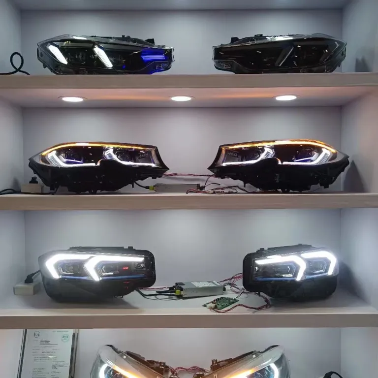 چراغ جلوی LED مناسب بی‌ام‌و 5 سری GT مدل 10-17 F07 چراغ نور پایین BMWGT528BMWF07