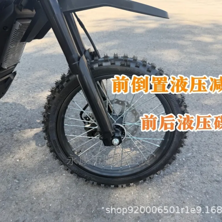 موتور برقی جدید 72V6000W عرضه مستقیم کارخانه موتورسیکلت کراس کانتری برقی موتورسیکلت آفرود مسابقه‌ای لیتیومی وسیله نقلیه جایگزین پیاده‌روی