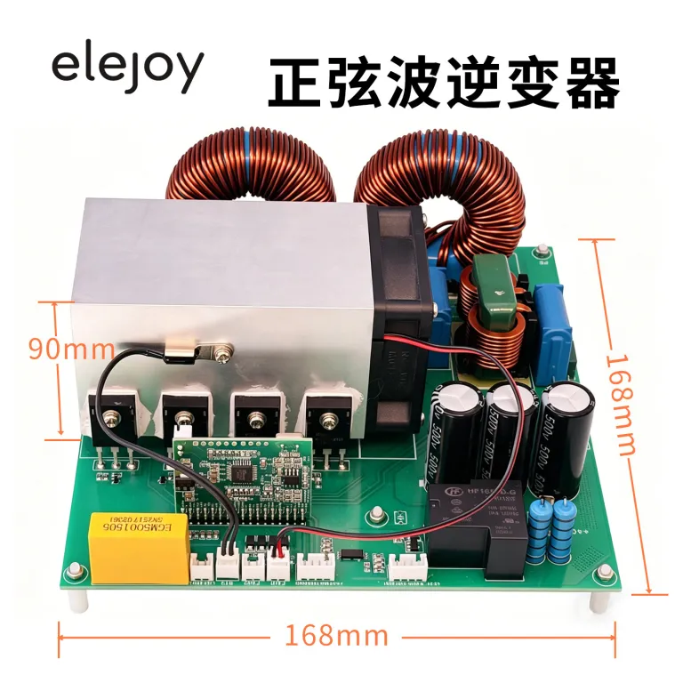 EG8013 5KW برد قدرت اینورتر حالت جریان دیجیتال DC400V به AC220V تخلیه خودروی برقی