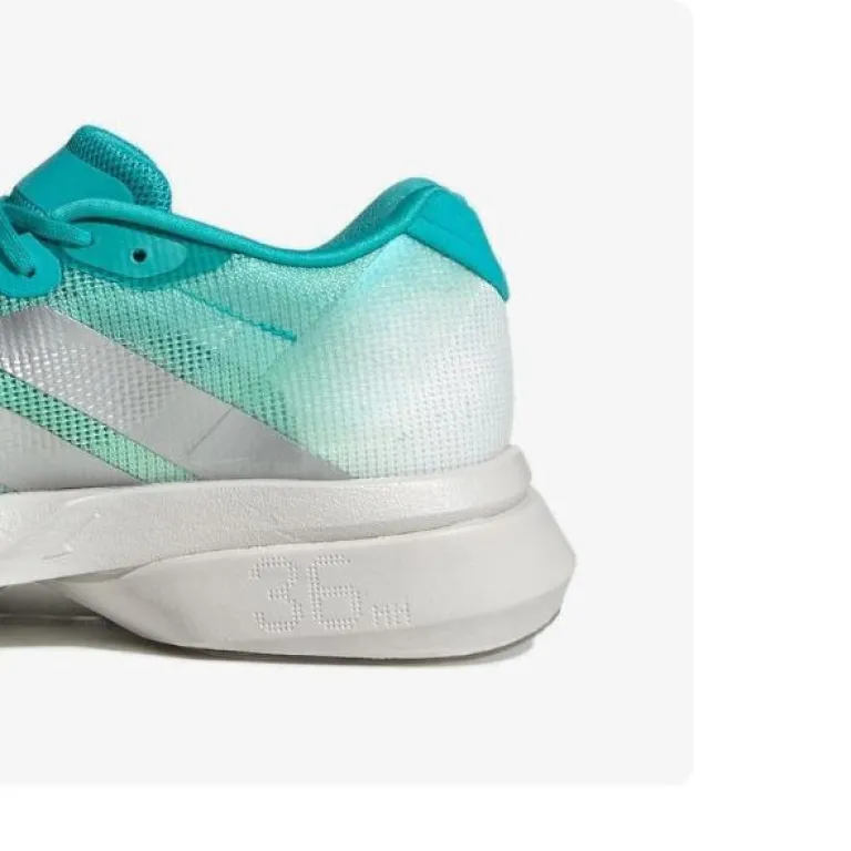 کفش دویدن زنانه آدیداس ADIZERO BOSTON 13 W سبک و تنفس‌پذیر با رویه کوتاه
