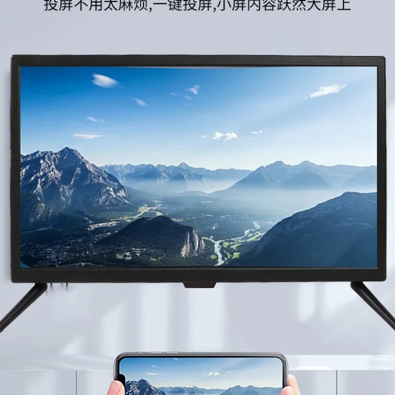 تلویزیون ال‌سی‌دی 1921222432 اینچی هوشمند با شبکه وای‌فای و کیفیت بالا 4K تلویزیون کوچک مناسب سالمندان و مصارف خانگی