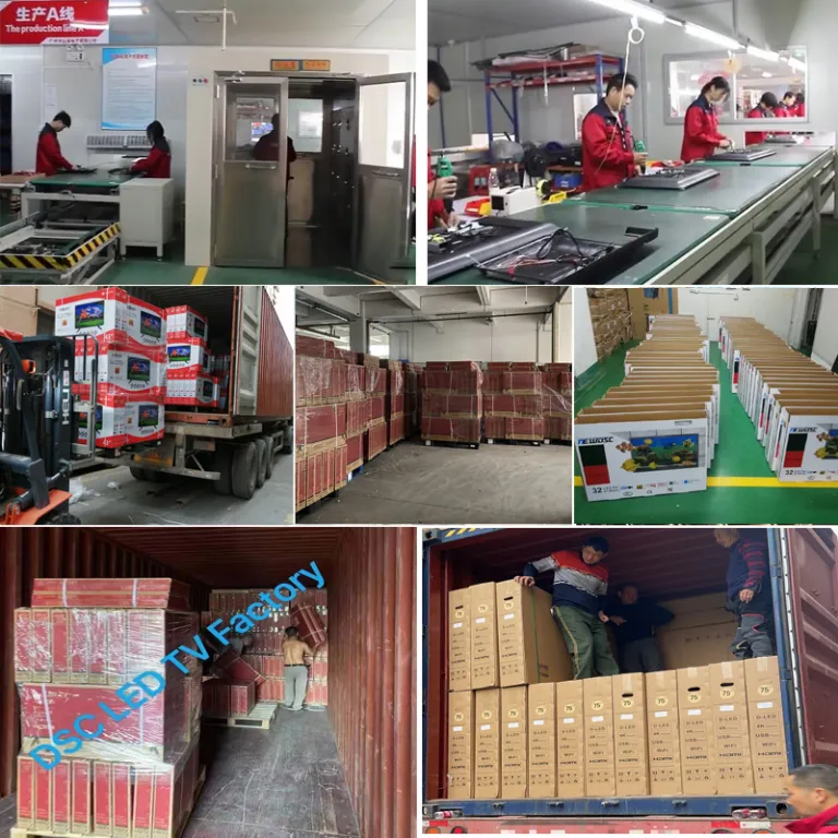 تلویزیون گوگل صادراتی عمده 32 اینچ 42 اینچ 55 اینچ 100 اینچ شبکه‌ای 4K بدون قاب سیستم webOS