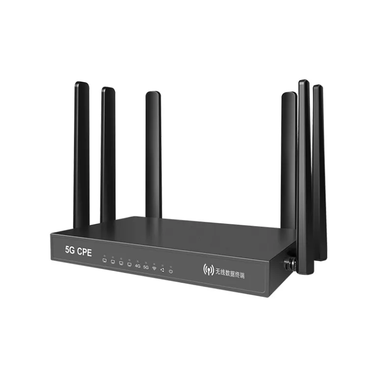 5G روتر بی‌سیم CPE صنعتی دو بانده گیگابیتی برای سازمان، خانه و محل کار با پشتیبانی از سیم‌کارت و تبدیل به وای‌فای