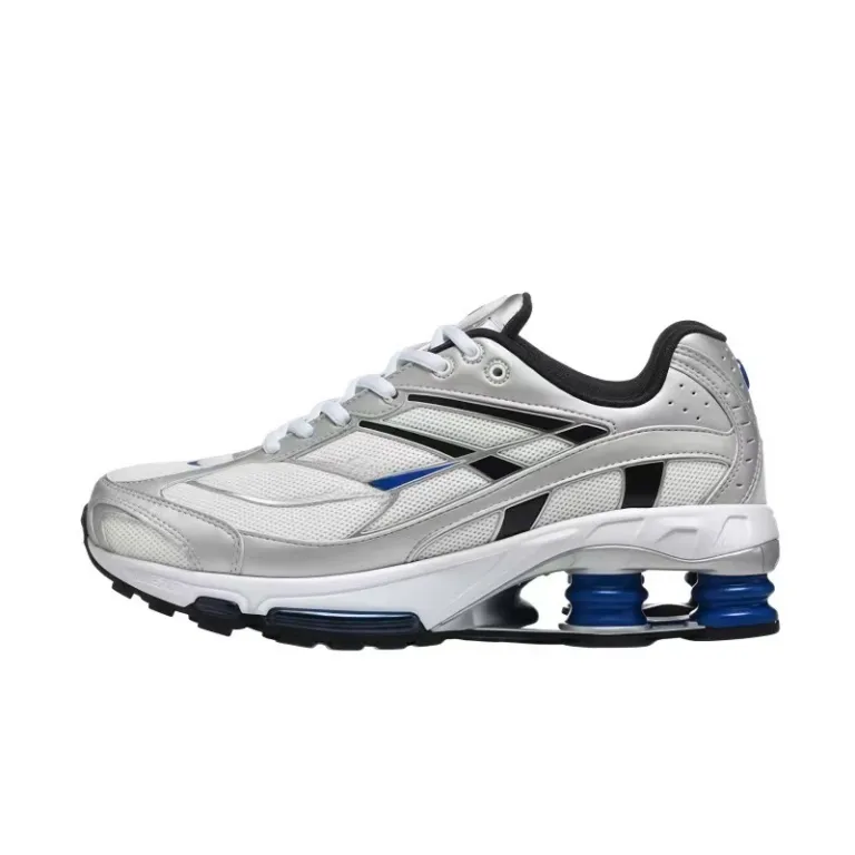 کفش رانینگ ریباک Reebok با بالشتک هوا Shox توری تنفس‌پذیر ضربه‌گیر و کفی بلند زنانه و مردانه
