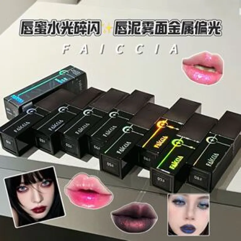 رژگونه گرادیان faiccia با درخشش مرواریدی و هایلایت، مناسب سایه چشم بنفش و کانتور طبیعی برای برجسته‌سازی و روشن‌کردن پوست، اصل