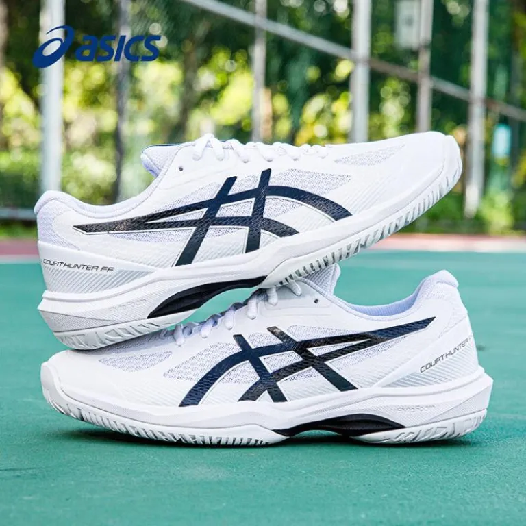 کفش تنیس و بدمینتون مردانه ASICS COURT HUNTER FF با رویه مش تنفس‌پذیر