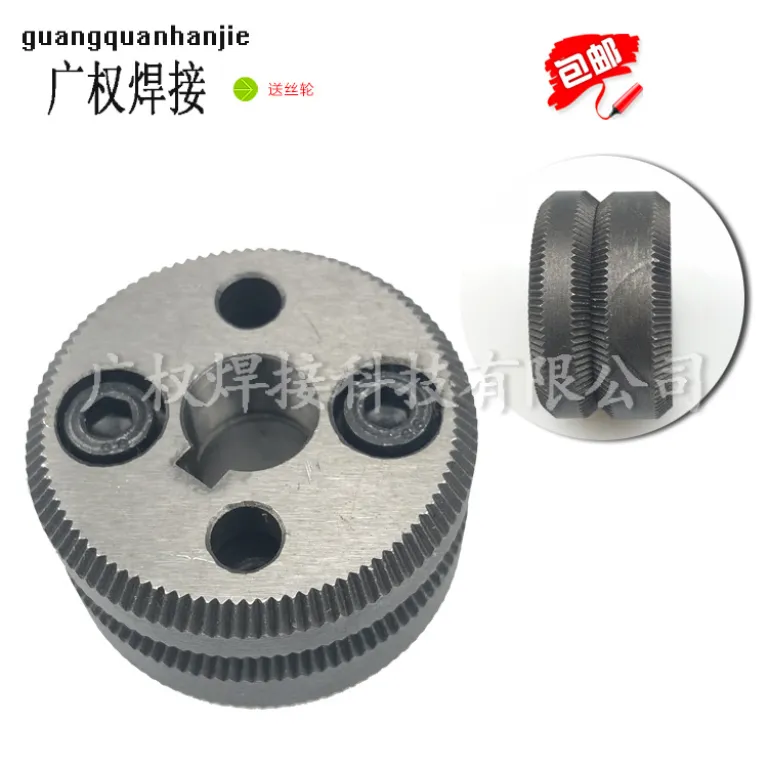چرخ سیم‌کش کارخانه‌ای، چرخ دنده سیم‌کش 0.6-1.6، هنگام سفارش مدل سیم جوش را انتخاب کنید