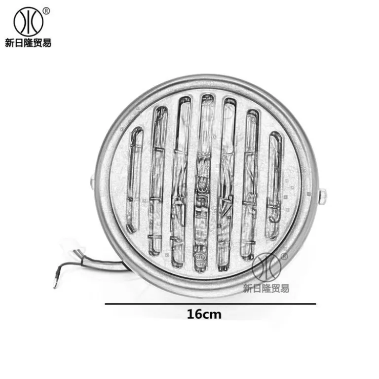 چراغ جلو رترو CG125 با قاب مشکی گرد GN125، لوازم جانبی موتورسیکلت