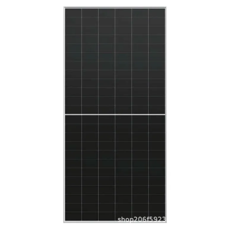 پنل خورشیدی فتوولتائیک LONGi 650w پنل تک‌شیشه‌ای LR7-72HVHF-650M