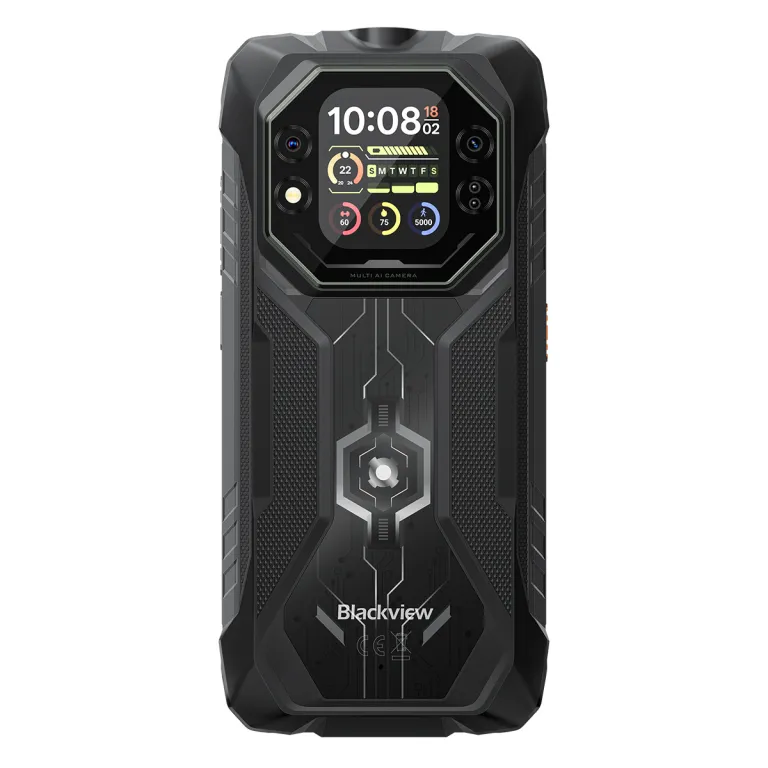 گوشی هوشمند سه‌محافظ سری Blackview ROcK نسل 1 با نمایشگر ثانویه بزرگ، تحویل هنگ کنگ
