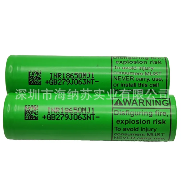 باتری لیتیوم یونی نو اورجینال ال‌جی 18650 MJ1 3500mAh با دشارژ پیوسته 10A مناسب مدل‌های هوایی
