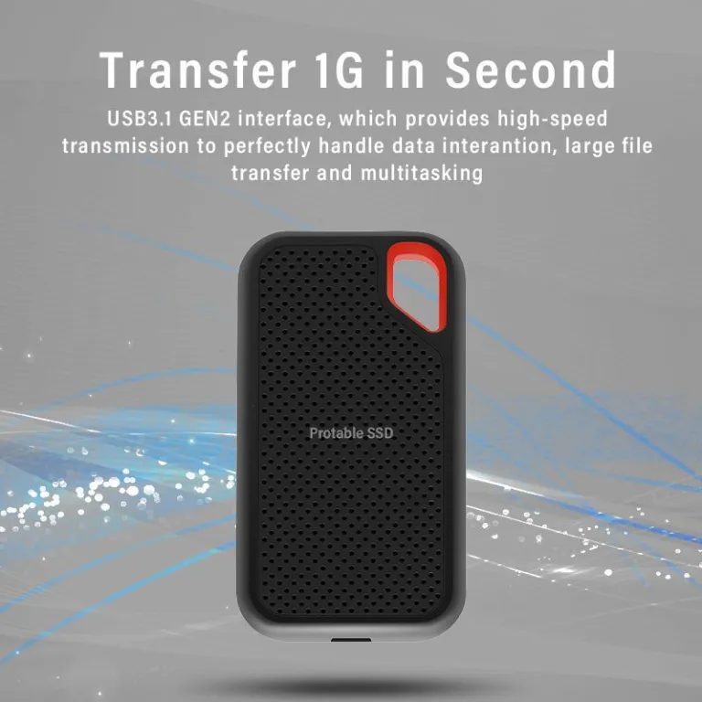 هارد SSD قابل حمل 1TB/4TB فروش مستقیم کارخانه، حافظه خارجی، مناسب برای ارسال بین‌المللی
