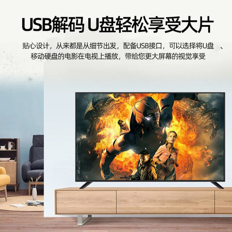 تلویزیون OLED بدون قاب تمامصفحه 55 اینچ 65 اینچ 75 اینچ 100 اینچ تلویزیون هوشمند LCD