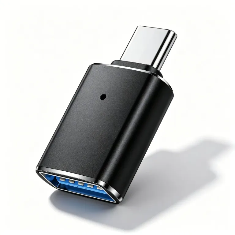 مبدل تایپ سی OTG برای گوشی، فلش مموری و کارت خوان با نشانگر LED usb3.05g