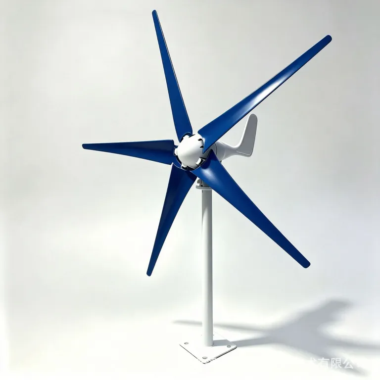 100w12v24v5/6 توربین بادی محور افقی کوچک با پره‌ها، توربین بادی wind turbine