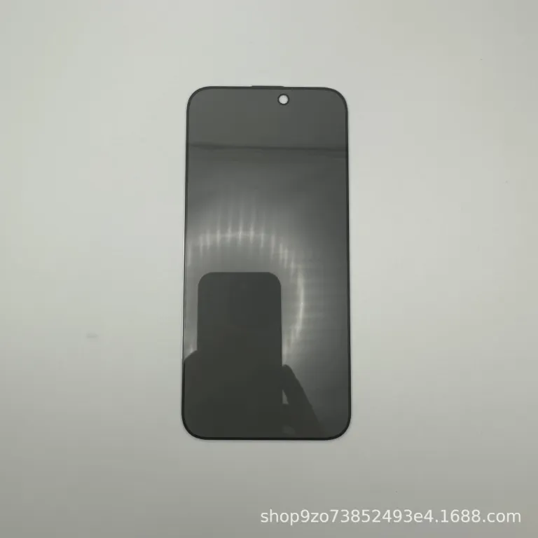 گلس تمام صفحه چاپ سیلک اپل 18promax گلس حریم خصوصی iPhone17/14 فیلم محافظ گوشی 6/7/8 فیلم حریم خصوصی