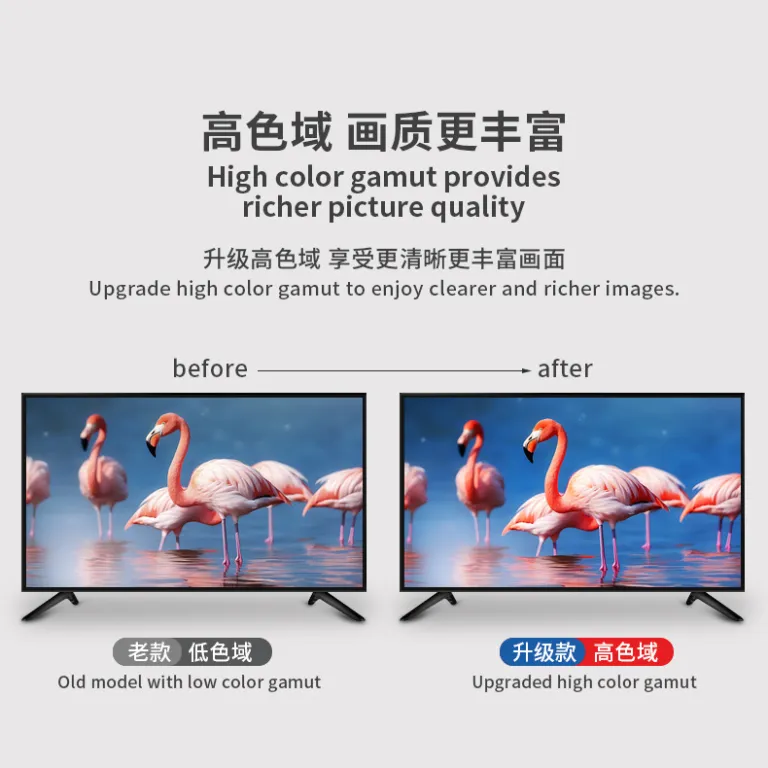 تلویزیون ضد انفجار 85/75/100 اینچ نمایشگر HD شبکه LCD هتل خانگی صادراتی