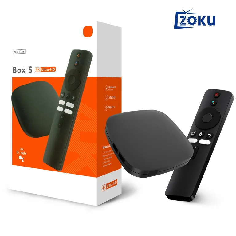 ست‌تاپ‌باکس IM 4K5G دو بانده WiFi6 پخش روان با کیفیت بالا، پشتیبانی از بلوتوث و کنترل صوتی