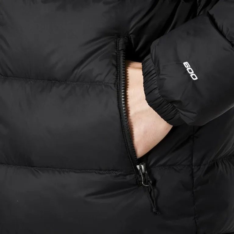 The North Face کاپشن مردانه زمستانی کلاه‌دار راحتی گرم یک سایز بزرگتر