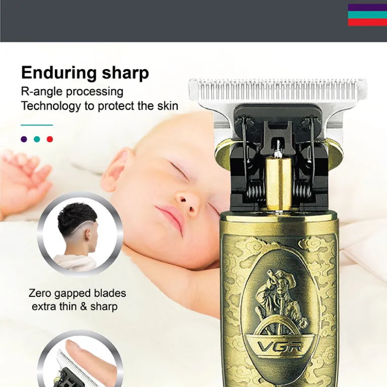 ماشین اصلاح موی حرفه‌ای سالنی VGR V-256 برای آرایشگران