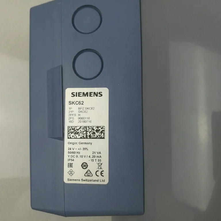 SKD62 SKC62 SKB60 SKB62 SKC60 عملگر الکتروهیدرولیک شیر بخار