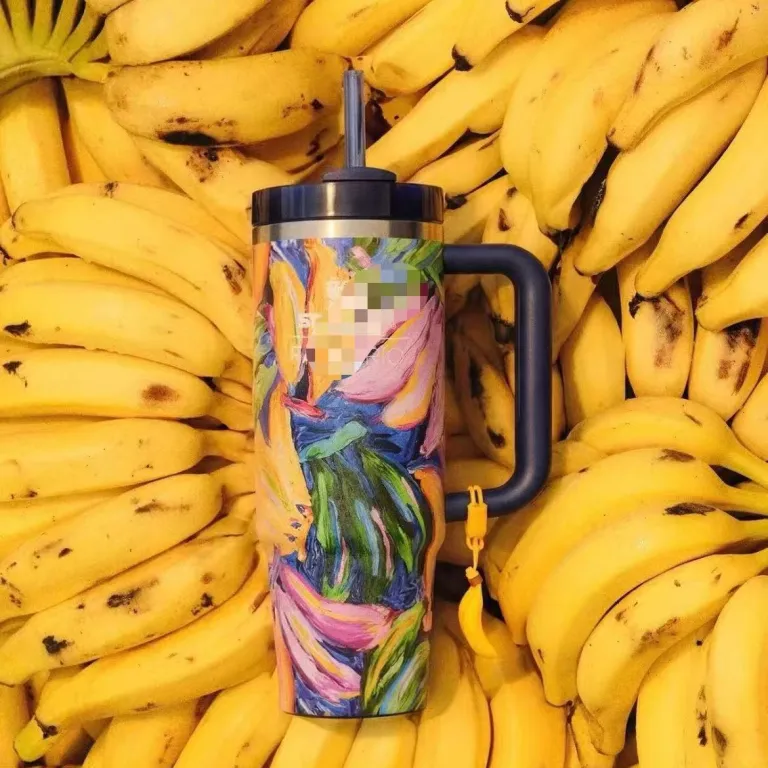 لیوان نی‌دار عایق حرارت نسخه محدود STANLEY FARM RIO سری استوایی ریو، مدل جدید خارجی