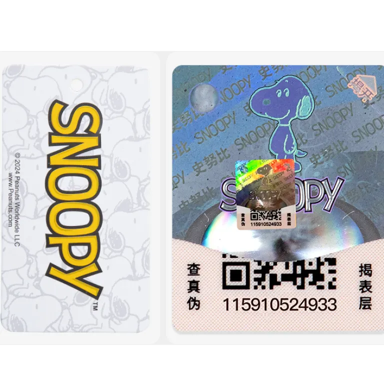 SNOOPY کاپشن بچه‌گانه پاییزه 26 ژاکت بیسبال دخترانه کوتاه کژوال