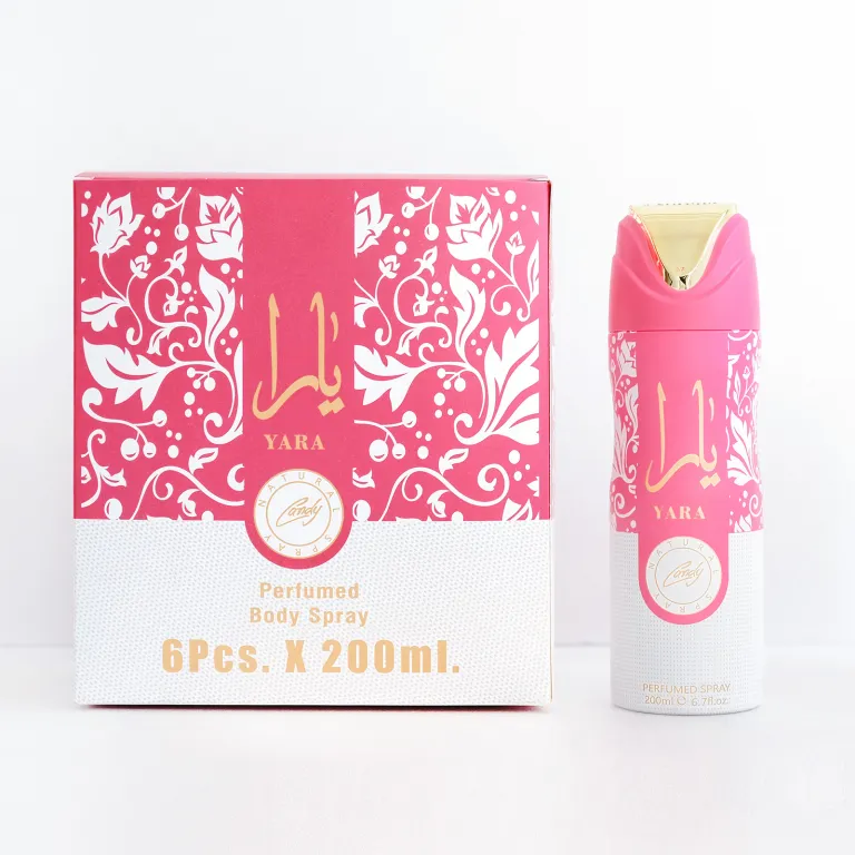 200ml اسپری بدن معطر یارا، دئودورانت معطر بدن، تولیدکننده اصلی