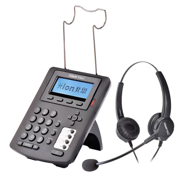 تلفن IP هدست HION S320P/S900 مرکز تماس اپراتور پشتیبانی مشتری شبکه SIP