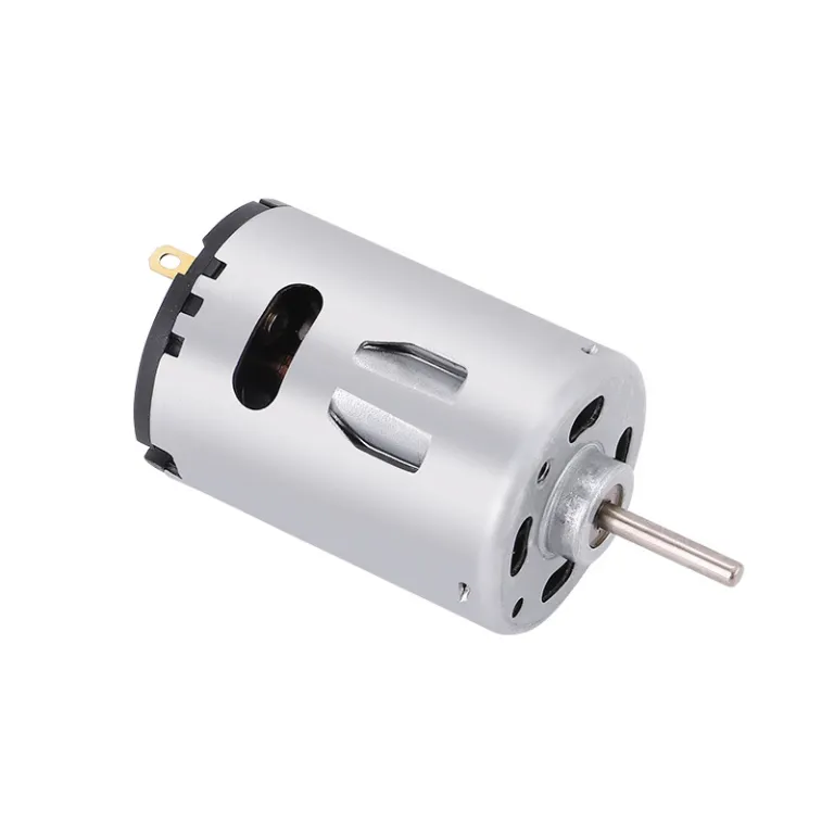 فروش مستقیم کارخانه 545 موتور DC با گشتاور بالا برای چرخ‌گوشت، همزن، پنکه و جاروبرقی، موتور مینیاتوری