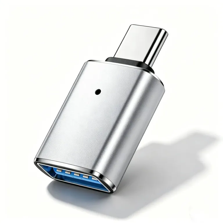 مبدل تایپ سی OTG برای گوشی، فلش مموری و کارت خوان با نشانگر LED usb3.05g