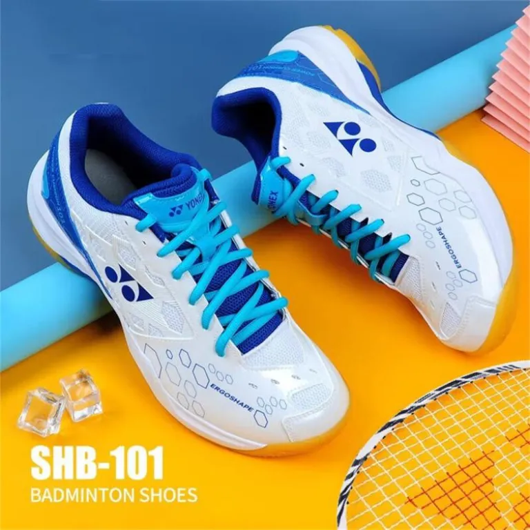 کفش بدمینتون یونکس YONEX مدل yy زنانه و مردانه، کفش ورزشی تمرینی و مسابقهای با تهویه هوا و ضربهگیری