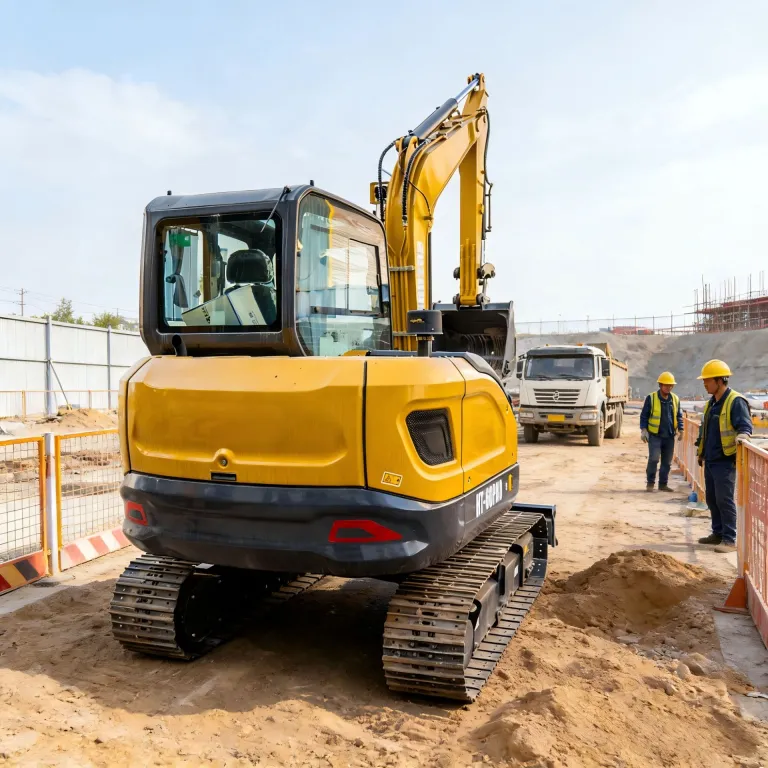 فروش مستقیم خارجی 6 تنی بیل مکانیکی مدل 60 ماشین‌آلات ساختمانی حفاری خاک، بیل مکانیکی هیدرولیک پایلوت جاده‌شکن