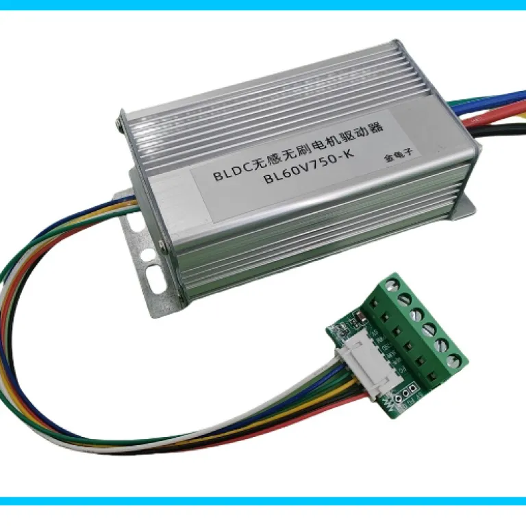 24V48V60V750W برد درایو کنترلر موتور براشلس DC سه‌فاز پرقدرت توقف معکوس تنظیم سرعت
