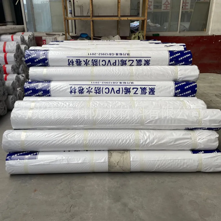 ورق ضدآب PVC، پلی‌وینیل کلراید پلیمری تقویت‌شده داخلی مقاوم در برابر نفوذ ریشه، ورق ضدآب ساختمانی برای زیرزمین