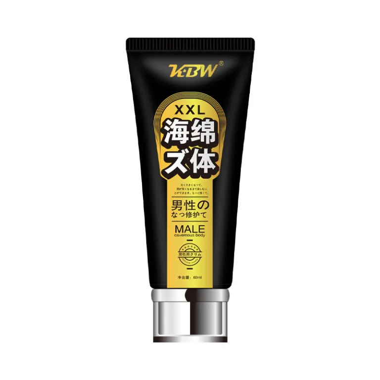 کرم ماساژ بزرگ‌کننده KBW XXL برای بافت اسفنجی 60ML، روغن ماساژ مخصوص بزرگ‌سازی و تمرین آلت تناسلی مردانه
