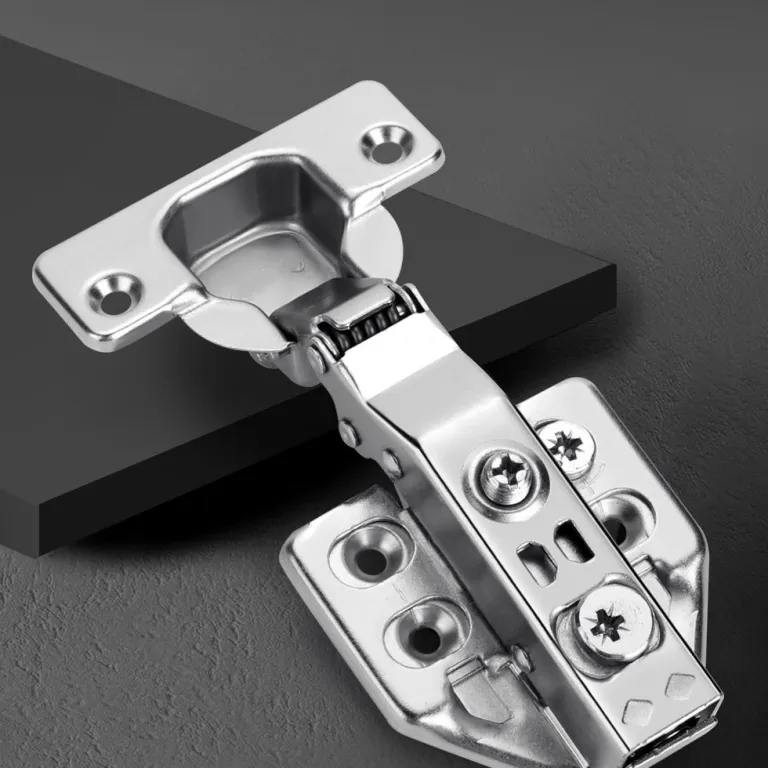3D لولای نامرئی قابل تنظیم، نصب سریع، تنظیم سه‌بعدی جلو-عقب-چپ-راست، دمپر هیدرولیک، لولای بی‌صدا