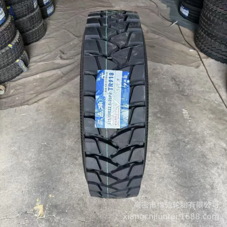 تایر کامیون باری رادیال تمام فولادی مثلثی 315/85R22.5385/65R22.5
