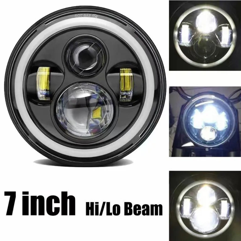 چراغ جلو 7 اینچی جیپ رانگلر، چراغ LED پرقدرت خودرو و موتورسیکلت، مناسب آفرود و تغییر ظاهر