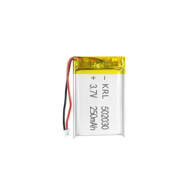 باتری لیتیوم پلیمری 3.7v مخصوص هدفون، دستگاه زیبایی، گلوکومتر، باتری پک نرم 502030250mah