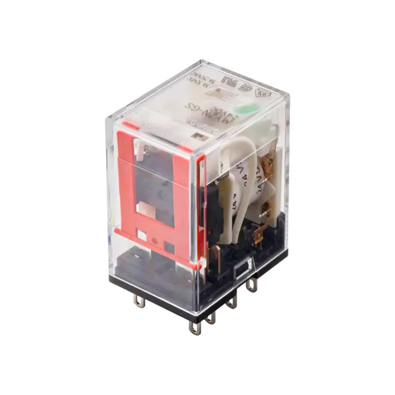 رله میانی اورجینال امرون MY2N-GS 24VDC MY2N-GS 12VDC کوچک 8 پایه 14 پایه 5A منفی