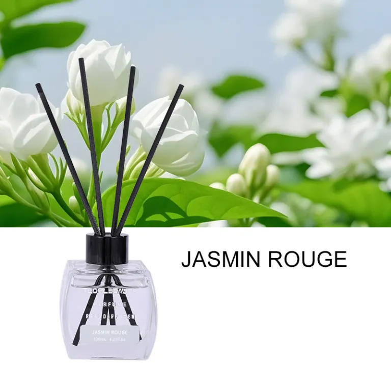 120ML دیفیوزر چوبی با اسانس طبیعی، خوشبوکننده هوا مناسب اتاق خواب، دفتر کار و منزل