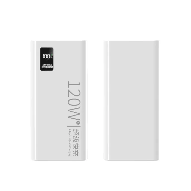 3C دارای گواهی 120W پاوربانک شارژ سریع فوق‌سریع 20000 میلی‌آمپر ظرفیت بالا شارژ سریع دوطرفه پاوربانک قابل حمل