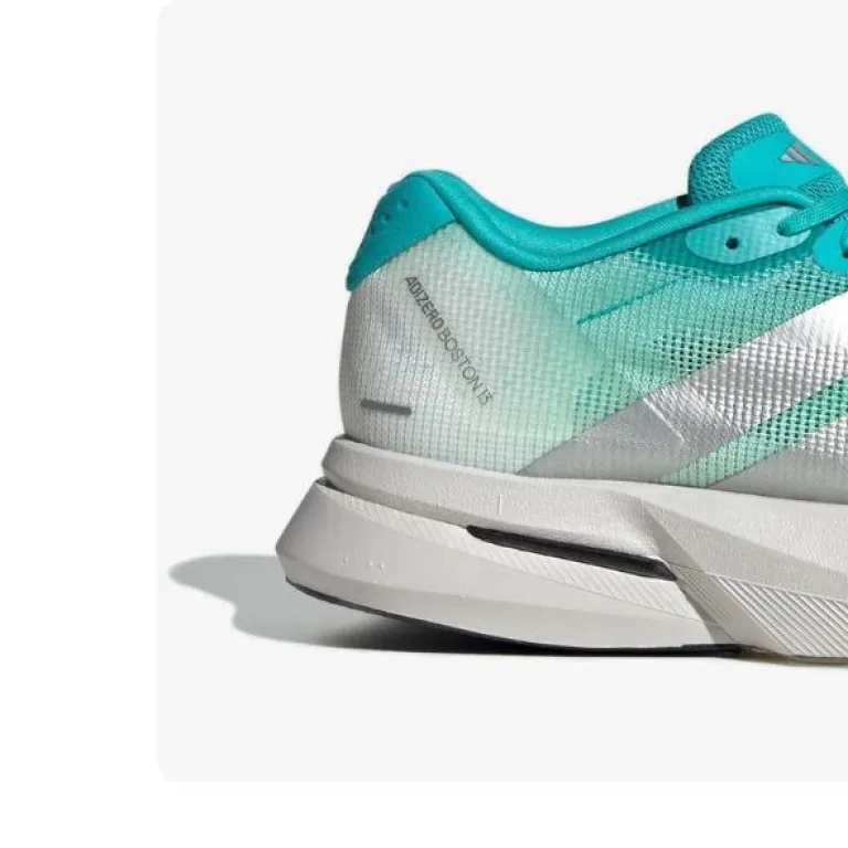 کفش دویدن زنانه آدیداس ADIZERO BOSTON 13 W سبک و تنفس‌پذیر با رویه کوتاه