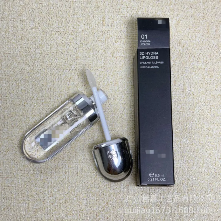 رژ لب مایع آینه‌ای تک‌سر KIO مخصوص صادرات 3D 02 22 12 رژ لب براق شیشه‌ای موجود در رنگ حبوبات 6.5ML