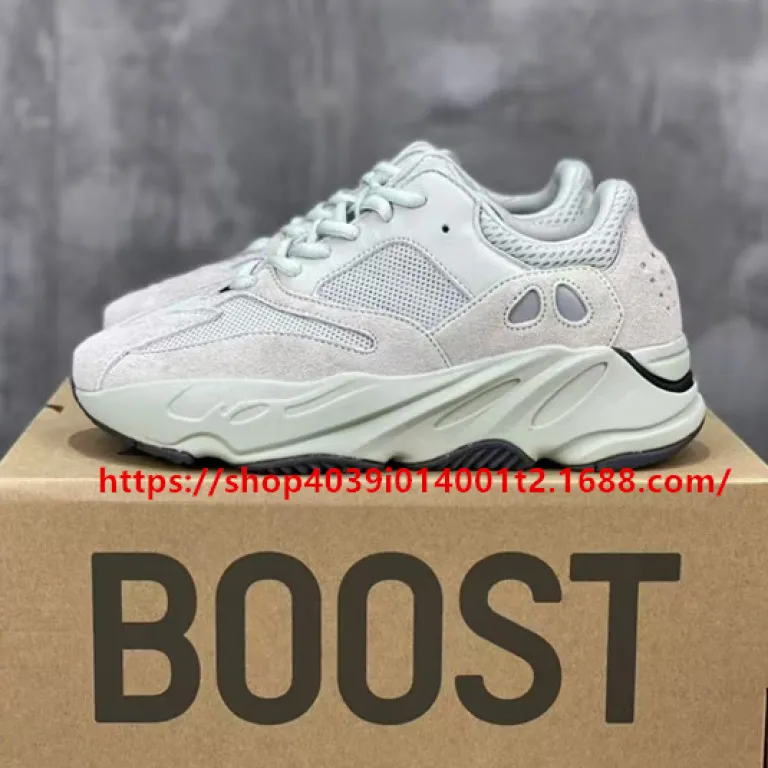 کفش اصل پوتیان یزی originalsboost700v2 مردانه و زنانه 700v3 کفش پدری ساق کوتاه مشکی
