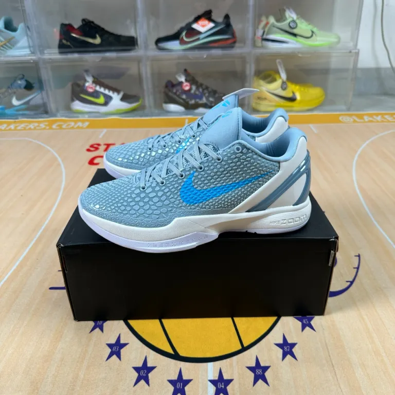 کفش بسکتبال کوبی 6 نسخه اورجینال پوتیان Kobe6 مدل گرین هورنت با صفحه کربنی، مناسب مسابقه و تمرین مردانه و زنانه