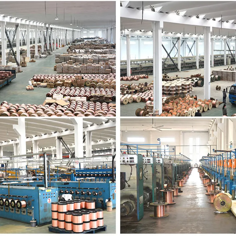 تولید کارخانه سیم لخت مس با روکش آلومینیوم منیزیم CCAM: 0.50-0.59mm ＞180 مقاومت کششی 55٪ رسانایی